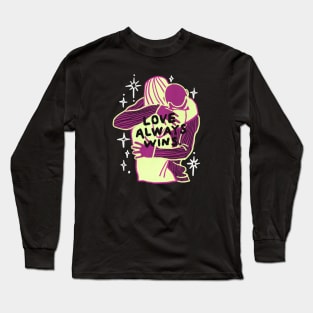 Love Always Wins (Dark) Long Sleeve T-Shirt